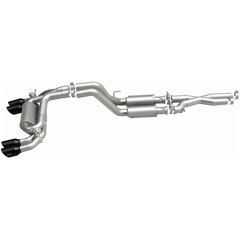 MagnaFlow 21-22 Jeep Wrangler V8 6.4L Street Series Cat-Back Exhaust w/ Black Tips - 19598