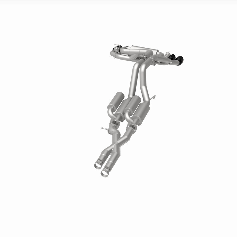 MagnaFlow 21-22 Jeep Wrangler V8 6.4L Street Series Cat-Back Exhaust w/ Black Tips - 19598