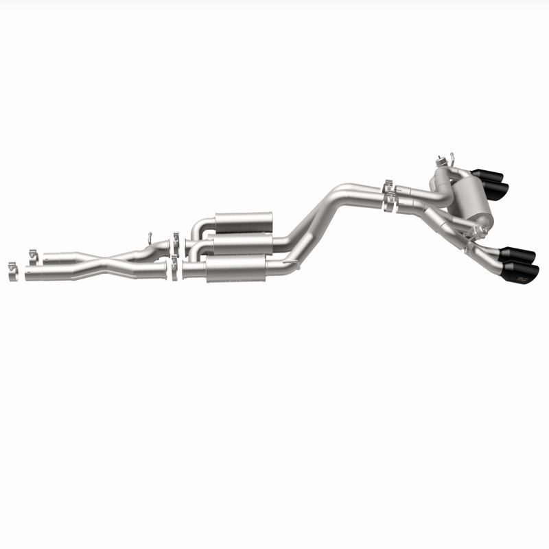 MagnaFlow 21-22 Jeep Wrangler V8 6.4L Street Series Cat-Back Exhaust w/ Black Tips - 19598