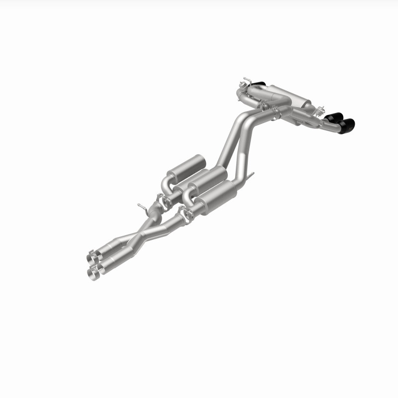 MagnaFlow 21-22 Jeep Wrangler V8 6.4L Street Series Cat-Back Exhaust w/ Black Tips - 19598