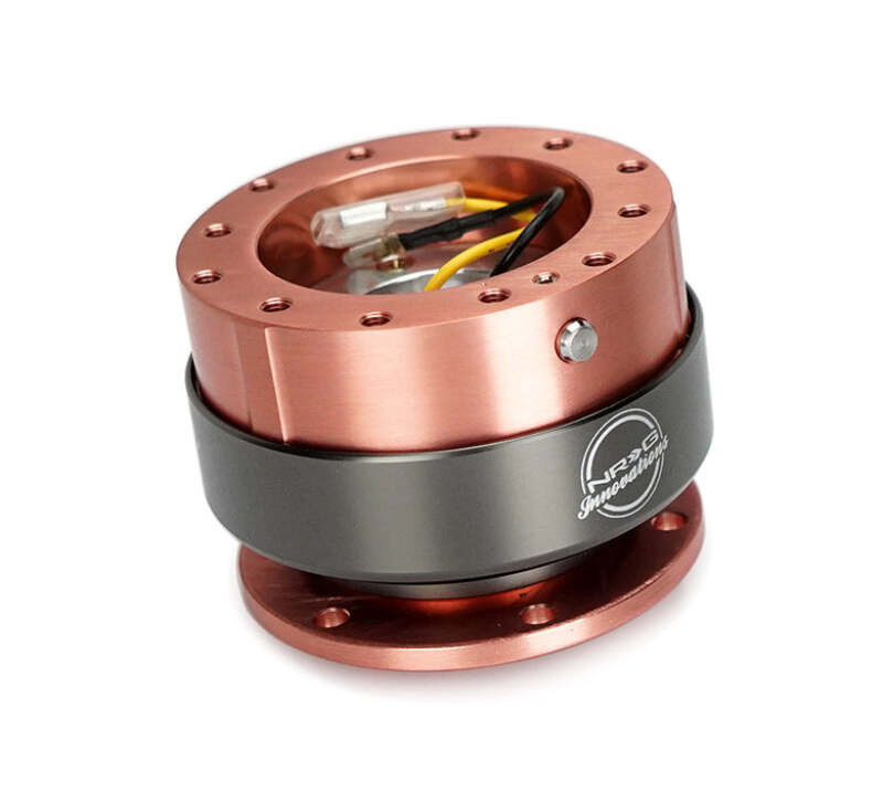 NRG Quick Release Gen 2.0 - Rose Blush Body / Titanium Chrome Ring - SRK-200RB Photo - Primary
