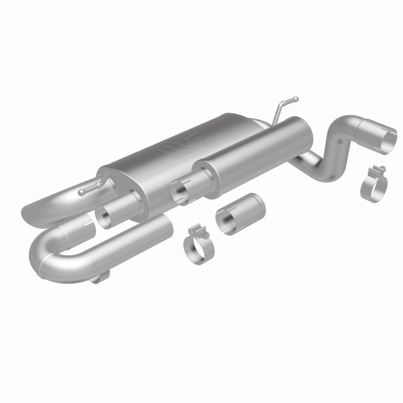 MagnaFlow 18-23 Jeep Wrangler JL 2.0L/3.6L Overland Series Axle-Back Exhaust - 19620