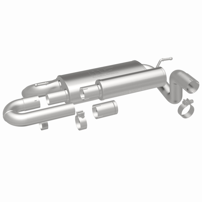 MagnaFlow 18-23 Jeep Wrangler JL 2.0L/3.6L Overland Series Axle-Back Exhaust - 19620