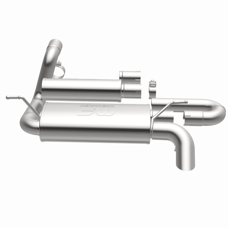 MagnaFlow 18-23 Jeep Wrangler JL 2.0L/3.6L Overland Series Axle-Back Exhaust - 19620