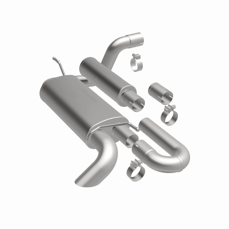 MagnaFlow 18-23 Jeep Wrangler JL 2.0L/3.6L Overland Series Axle-Back Exhaust - 19620