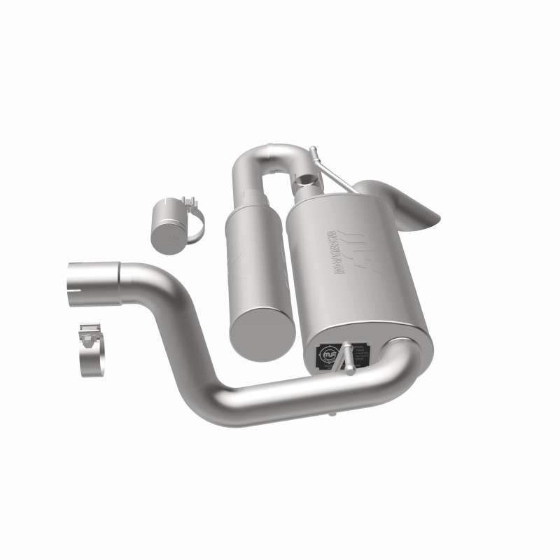 MagnaFlow 18-23 Jeep Wrangler JL 2.0L/3.6L Overland Series Axle-Back Exhaust - 19620