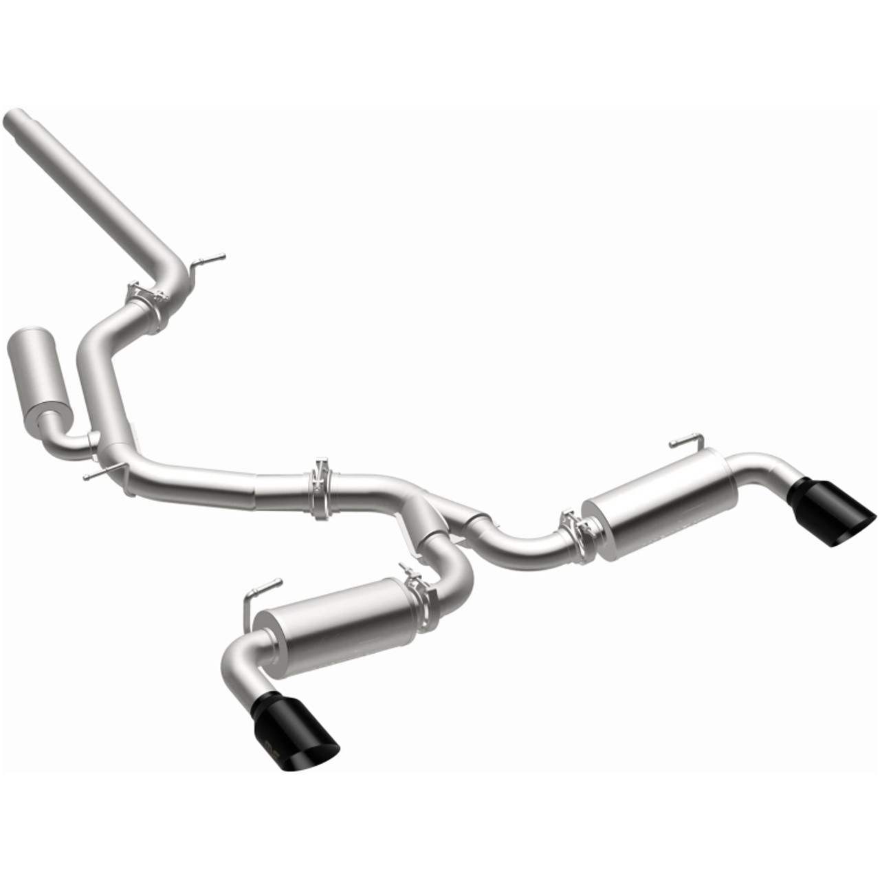 MagnaFlow 22-23 VW GTI NEO Cat-Back Exhaust Black Chrome - 19622