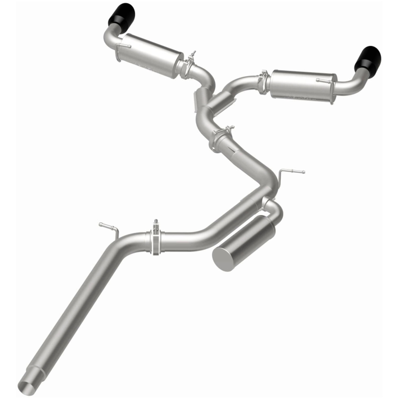 MagnaFlow 22-23 VW GTI NEO Cat-Back Exhaust Black Chrome - 19622