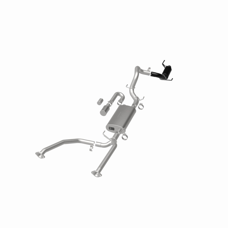 MagnaFlow 2023 Toyota Sequoia Overland Series Black Axle-Back Exhaust - 19625