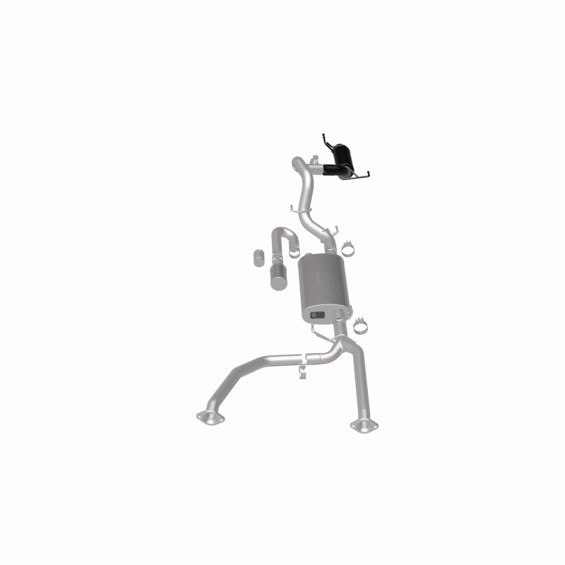 MagnaFlow 2023 Toyota Sequoia Overland Series Black Axle-Back Exhaust - 19625