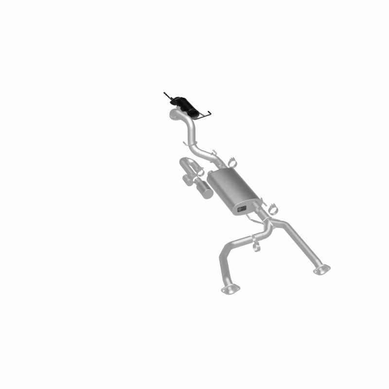 MagnaFlow 2023 Toyota Sequoia Overland Series Black Axle-Back Exhaust - 19625