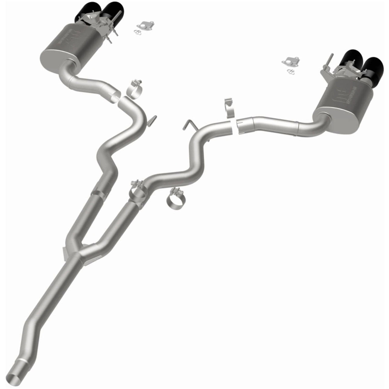 MagnaFlow 2024 Ford Mustang Ecoboost 2.3L Competition Series Cat-Back Performance Exhaust System - 19640