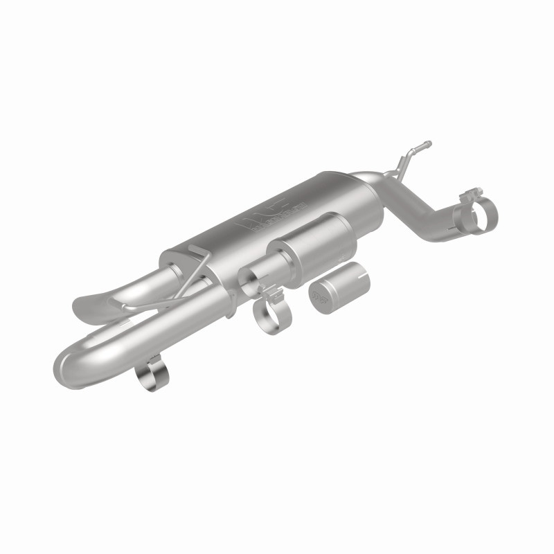 MagnaFlow 07-18 Jeep Wrangler JK Overland Series Axle-Back Exhaust System - 19668