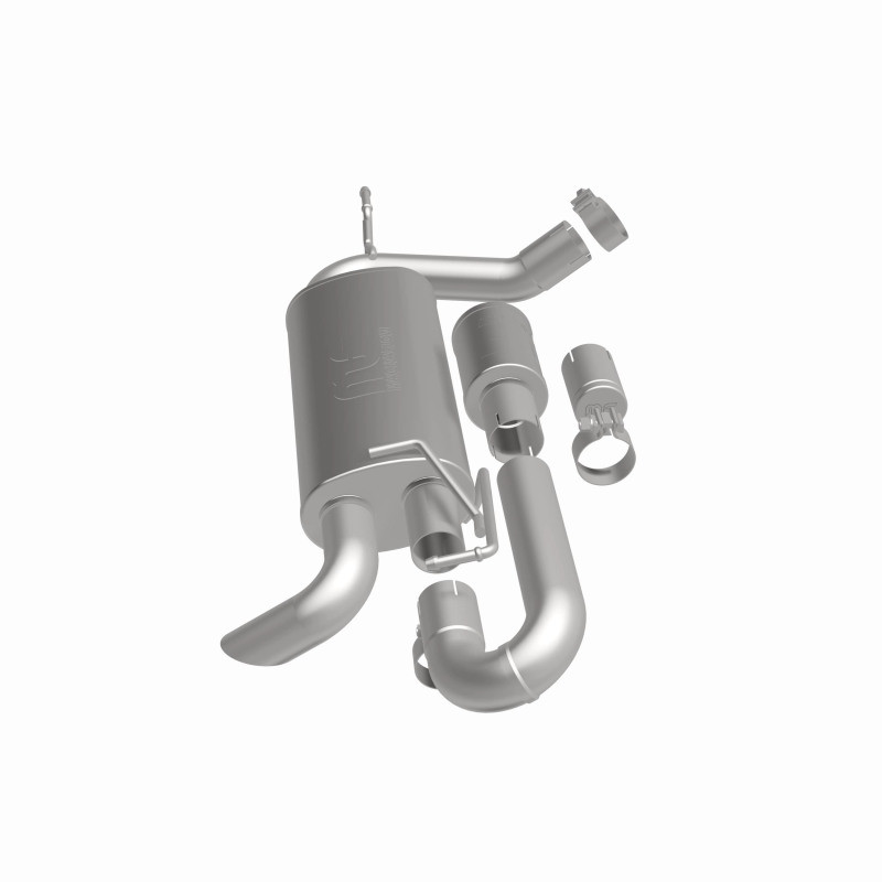 MagnaFlow 07-18 Jeep Wrangler JK Overland Series Axle-Back Exhaust System - 19668