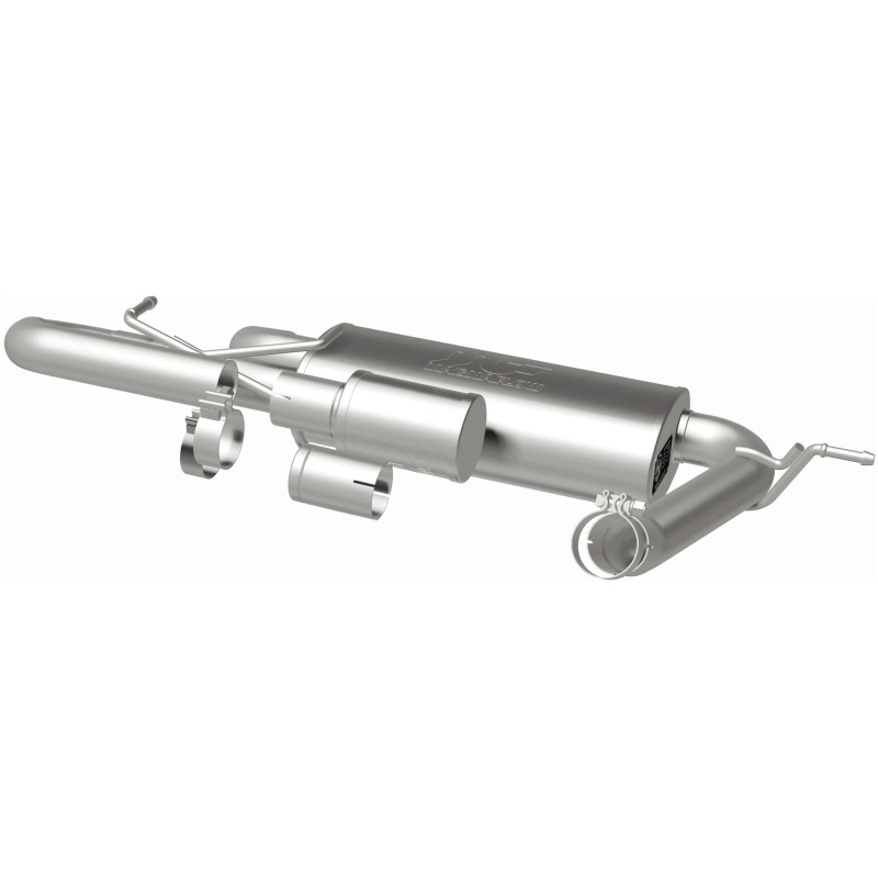 MagnaFlow 07-18 Jeep Wrangler JK Overland Series Axle-Back Exhaust System - 19668