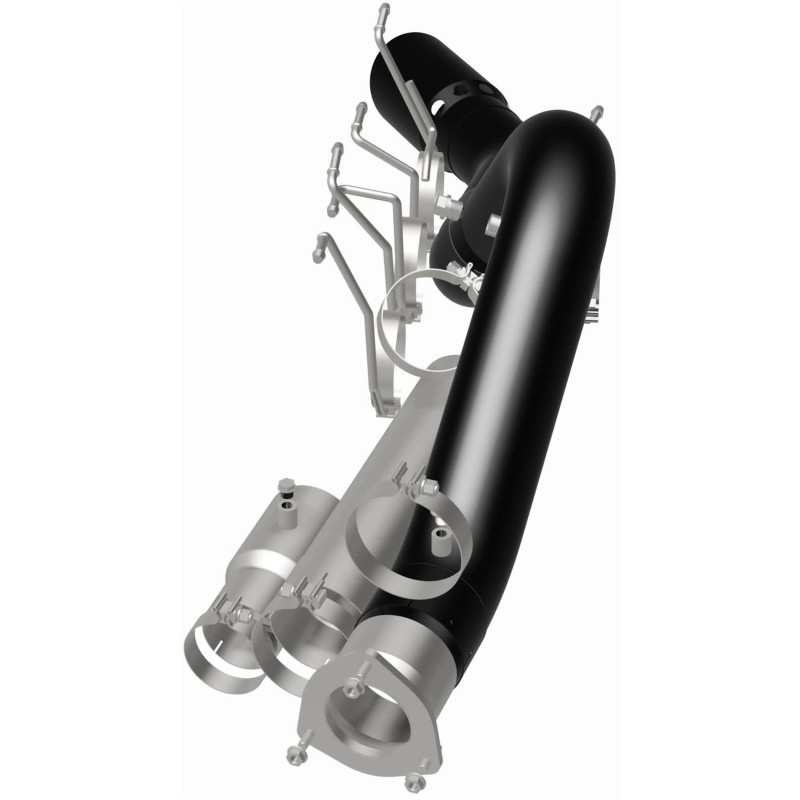 MagnaFlow 2024+ Chevy Silverado 2500HD/3500HD Black Series Filter-Back Performance Exhaust - 19693