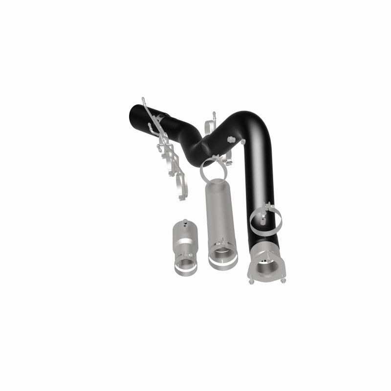 MagnaFlow 2024+ Chevy Silverado 2500HD/3500HD Black Series Filter-Back Performance Exhaust - 19693