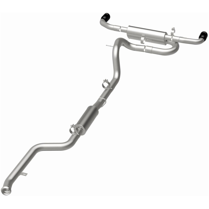 MagnaFlow 24-26 Ineos Grenadier Overland Series Black Chrome Cat-Back Performance Exhaust System - 19702