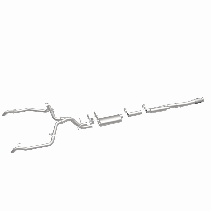 MagnaFlow 24-25 Chevrolet/GMC Silverado/Sierra 1500 ZR2/AT4X Overland Series Cat-Back Exhaust System - 19703