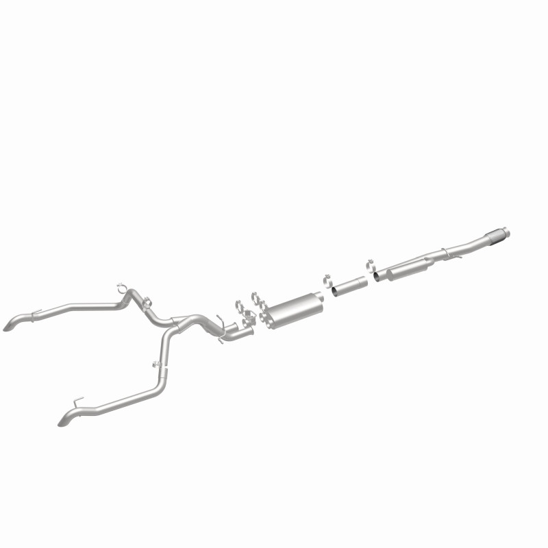 MagnaFlow 24-25 Chevrolet/GMC Silverado/Sierra 1500 ZR2/AT4X Overland Series Cat-Back Exhaust System - 19703