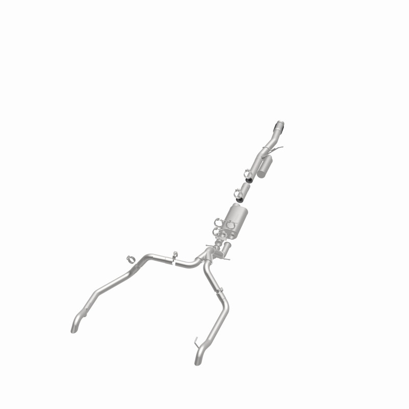 MagnaFlow 24-25 Chevrolet/GMC Silverado/Sierra 1500 ZR2/AT4X Overland Series Cat-Back Exhaust System - 19703