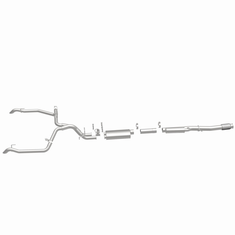 MagnaFlow 24-25 Chevrolet/GMC Silverado/Sierra 1500 ZR2/AT4X Overland Series Cat-Back Exhaust System - 19703