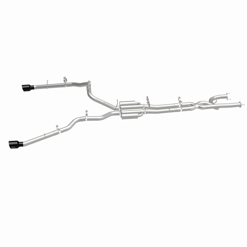 MagnaFlow 21-24 RAM 1500 TRX SPEQ Series Cat-Back Performance Exhaust System w/ Black Chrome Tips - 19705