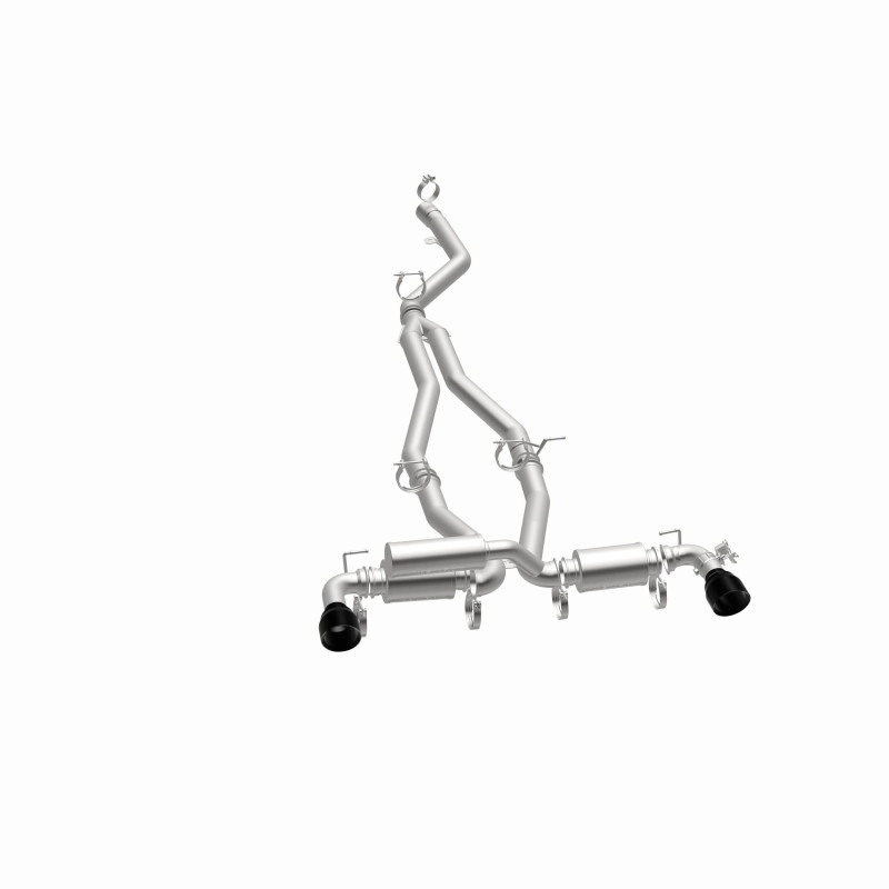 MagnaFlow 2020+ Toyota Supra SPEQ Series Cat-Back Performance Exhaust System w/ Black Chrome Tips - 19707