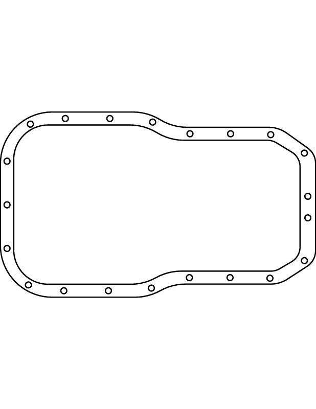 Cometic Toyota 2S-ELC/3S-FE/3S-GELC/3S-GTE/5S-FE/5S-FNE .062in Fiber Oil Pan Gasket - C4817-062