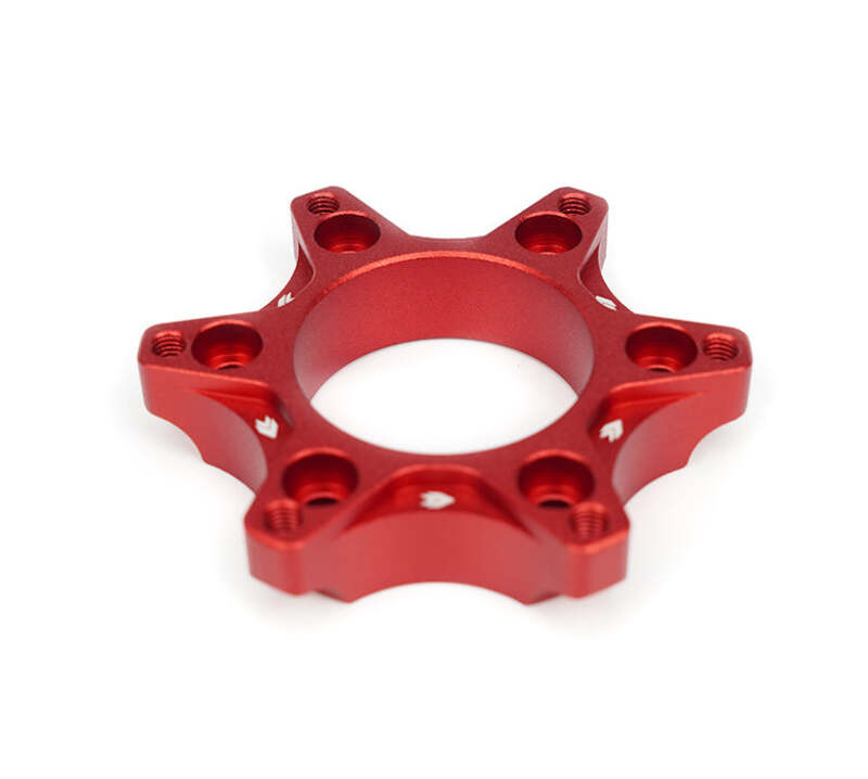 NRG Gaming Logitech Steering Short Hub - Red - SRK-LOTH-RD Photo - Close Up