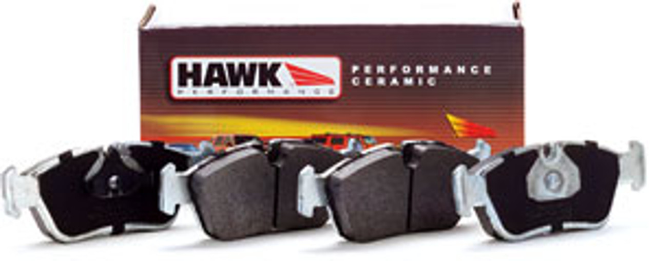 Hawk Ceramic Front Brake Pads, 97-12 Corvette C5/C6 HB247Z.575