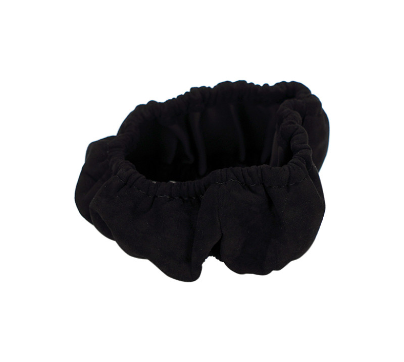NRG Steering Wheel Cover - Black Stretch Micro Fiber w/ NRG Tag - SWC-001BK User 1