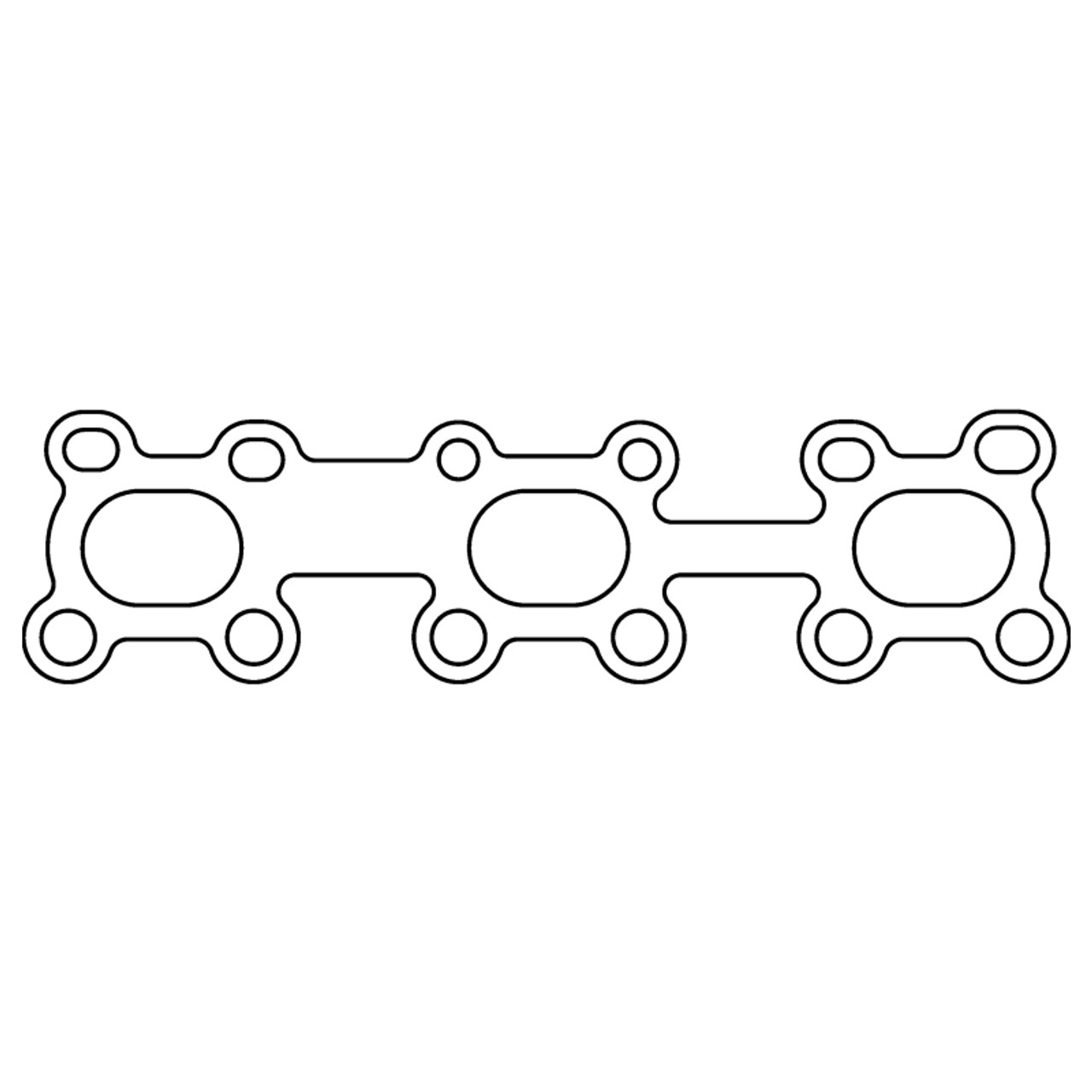 Cometic Nissan VQ30DE/VQ35DD/VQ35DE/VQ35HR/VQ37VHR/VQ40DE .064in AM Exhaust Manifold Gasket Set - C4921-064