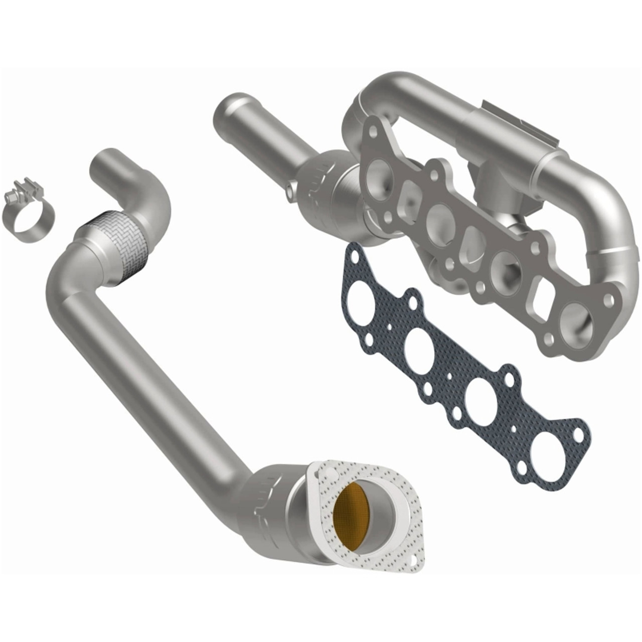 MagnaFlow 2015 Ford Mustang 5.0 Direct Fit EPA Compliant Manifold Catalytic Converter - 22-214