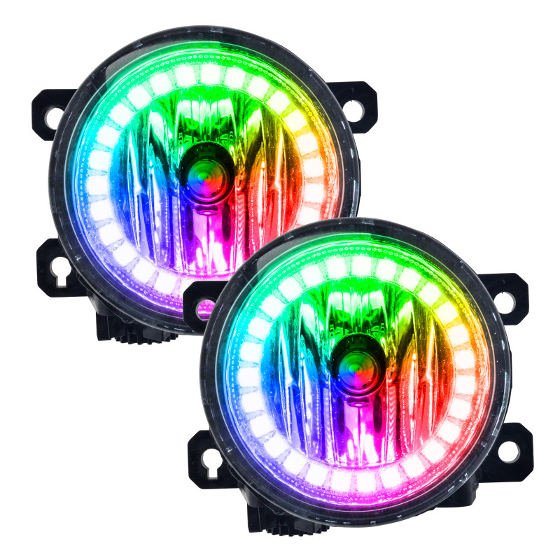 Oracle Honda CRZ 10-16 LED Fog Light Halo Kit - ColorSHIFT - 1242-333