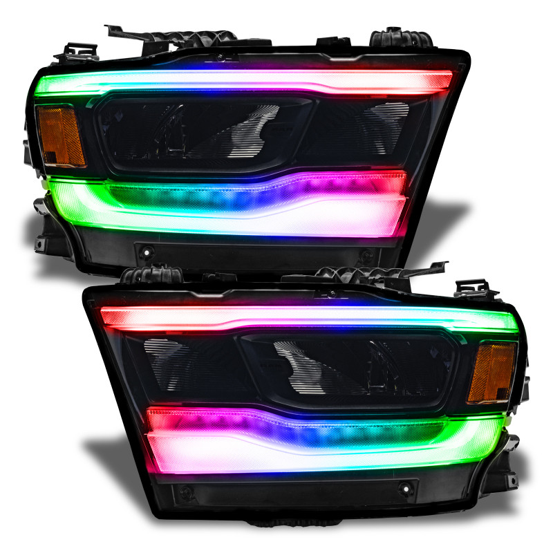 Oracle 19-21 Dodge RAM 1500 RGB+W Headlight DRL Kit - Reflector LED Headlights - - 1281-330
