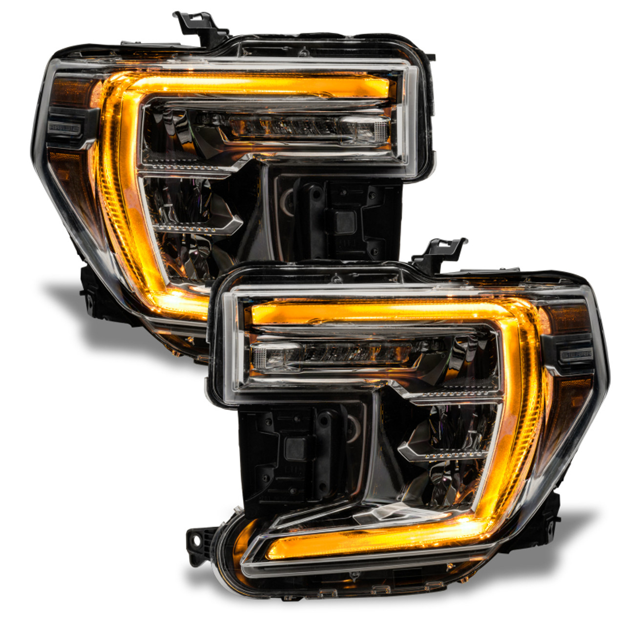 Oracle 19-21 GMC Sierra 1500 RGB+W Headlight DRL Upgrade Kit - ColorSHIFT w/o Cntrl - 1287-334