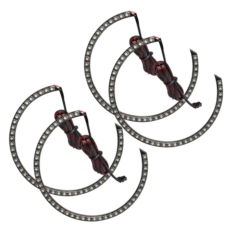 Oracle 08-14 Dodge Challenger Dynamic Surface Mount Headlight Halo Kit - - Dynamic - 1292-332