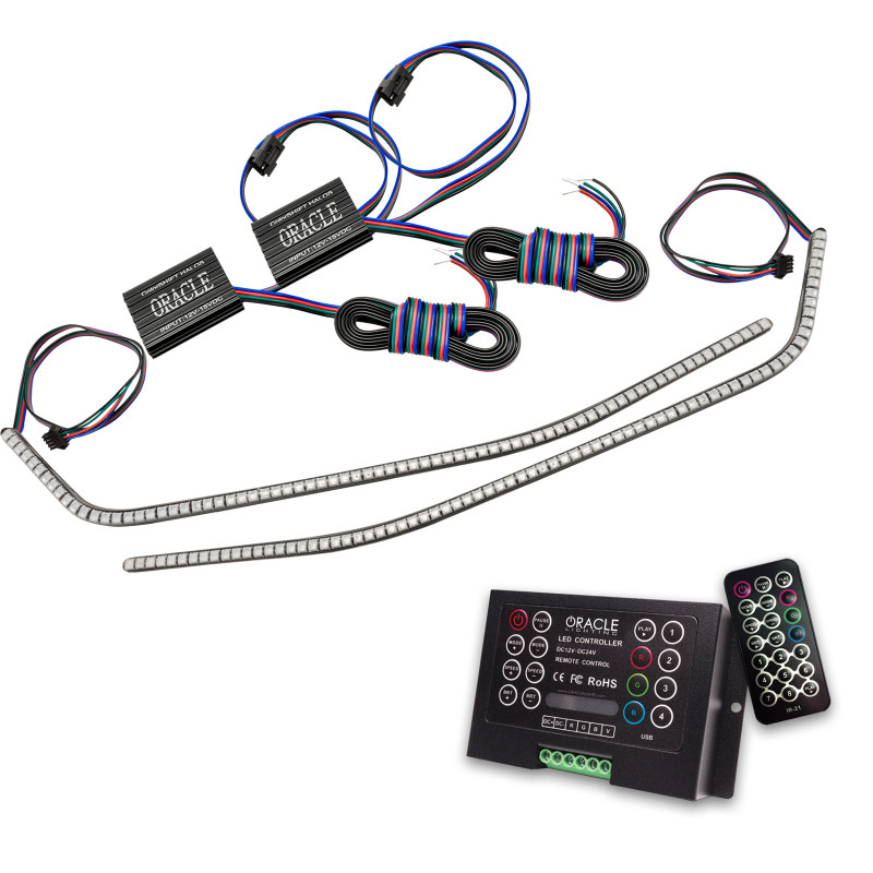 Oracle 16-21 Chevrolet Camaro Surface Mount DRL Modules - ColorSHIFT 2 - 1297-333