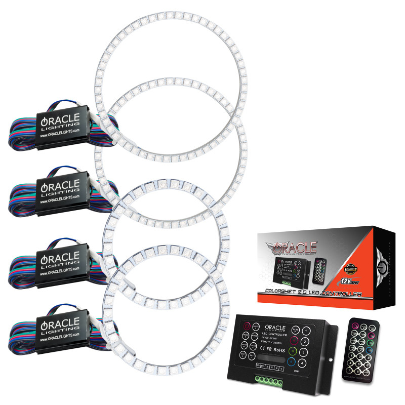 Oracle BMW M3 Coupe 08-13 Halo Kit - Projector - ColorSHIFT w/ 2.0 Controller - 1311-333