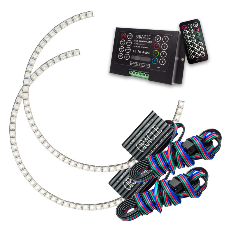 Oracle Ford Lightning 99-04 Halo Kit - ColorSHIFT w/ 2.0 Controller - 1312-333