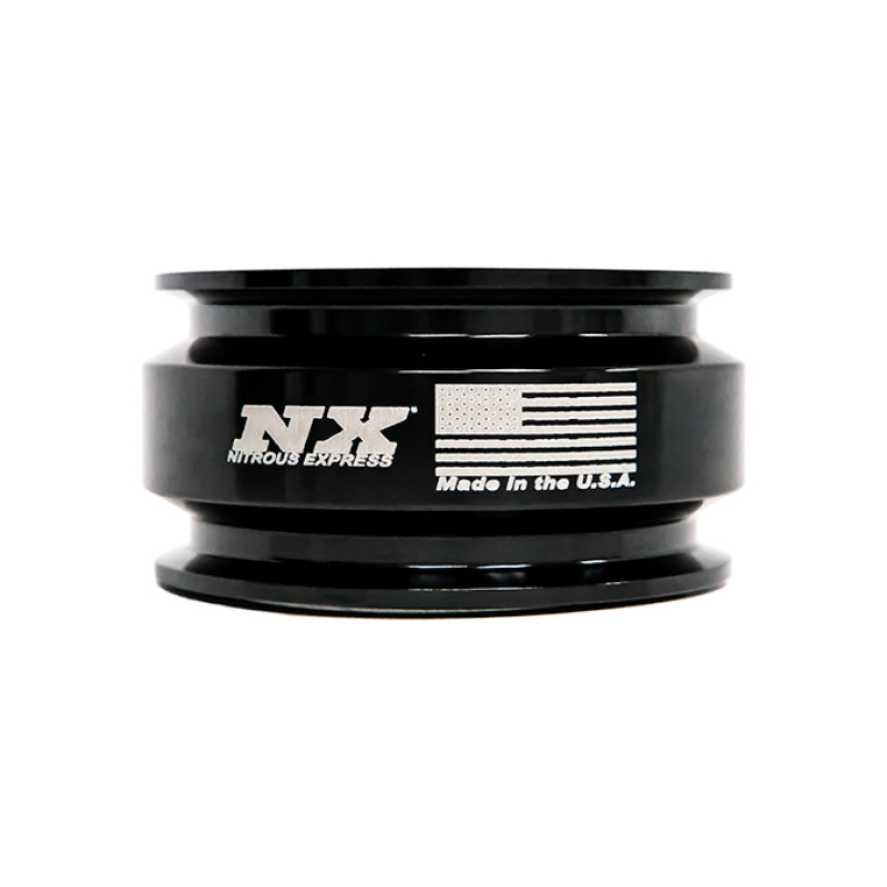 Nitrous Express 4in Single Body and Sleeve Black Nitrous Cannon w/NX Logo - NXDCANNON4