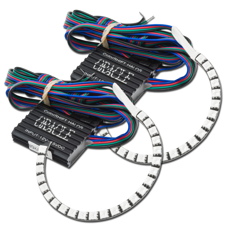 Oracle 16-18 Chevy Camaro RS Headlight Projector Halo Kit - w/ Simple Controller - 1319-504