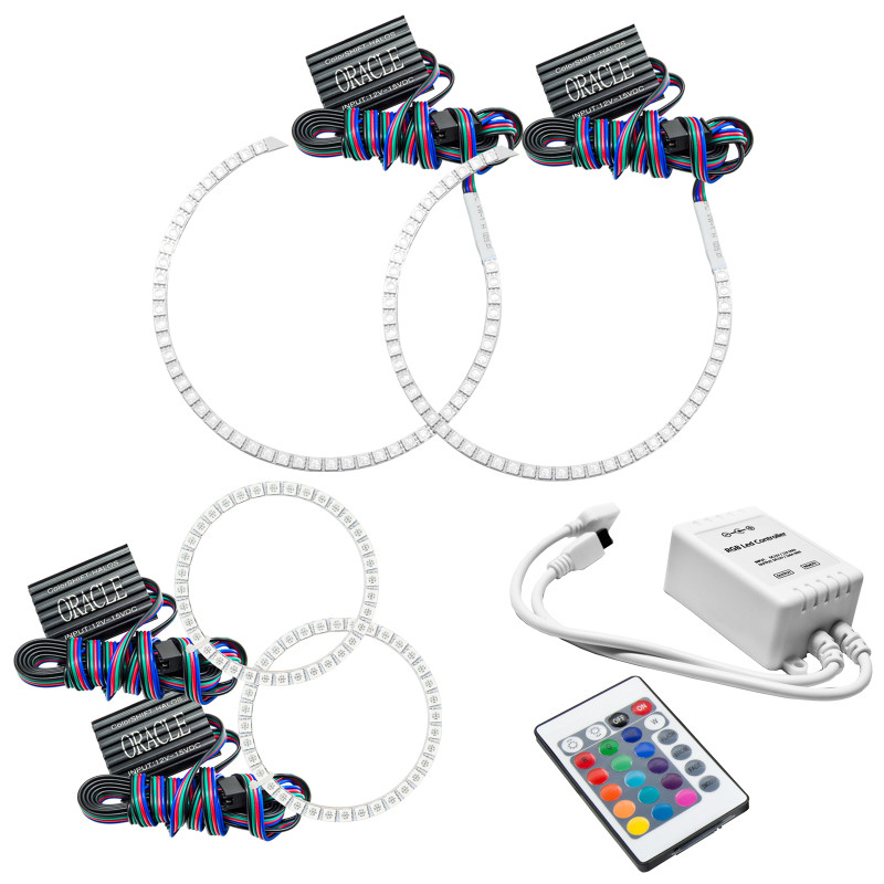 Oracle Mini Cooper Countryman 11-15 Halo Kit - ColorSHIFT w/ Simple Controller - 1321-504