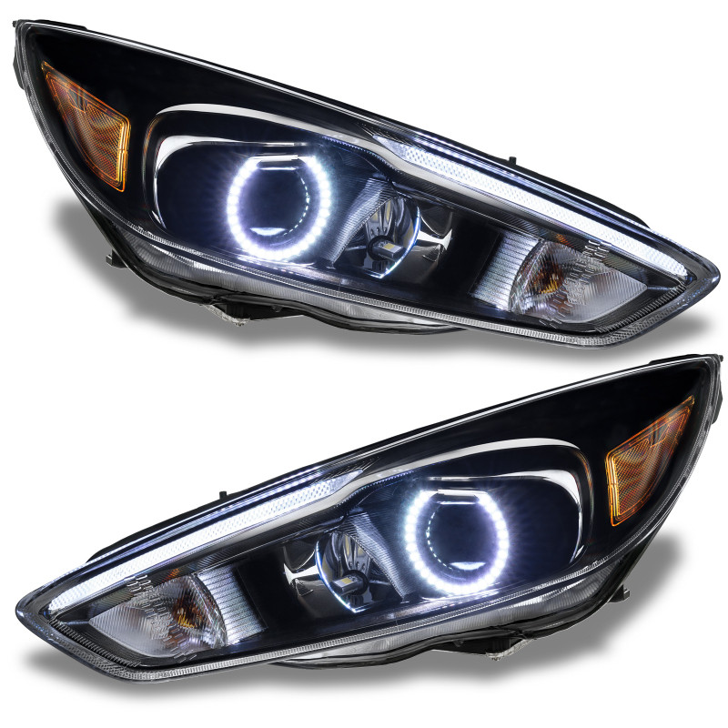 Oracle 15-17 Ford Focus RS/ST DRL Upgrade w/ Halo Kit - ColorSHIFT w/ 2.0 Controller - 1322-333