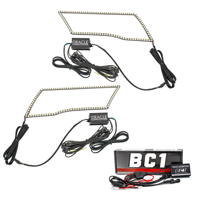 Oracle 09-18 Dodge Ram Switchback Quad Headlight Halo Kit - RGB+A + w/ BC1 Controller - 1328-335