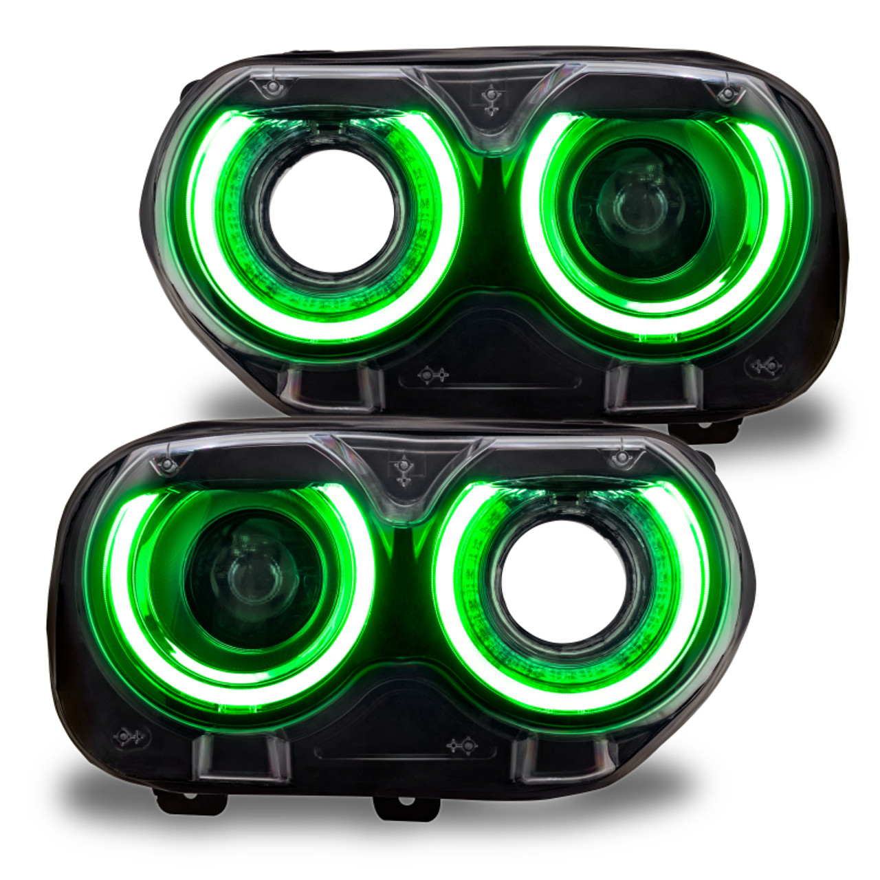 Oracle 15-21 Dodge Challenger RGB+W Headlight DRL Upgrade Kit - ColorSHIFT - BC1 - 1329-335