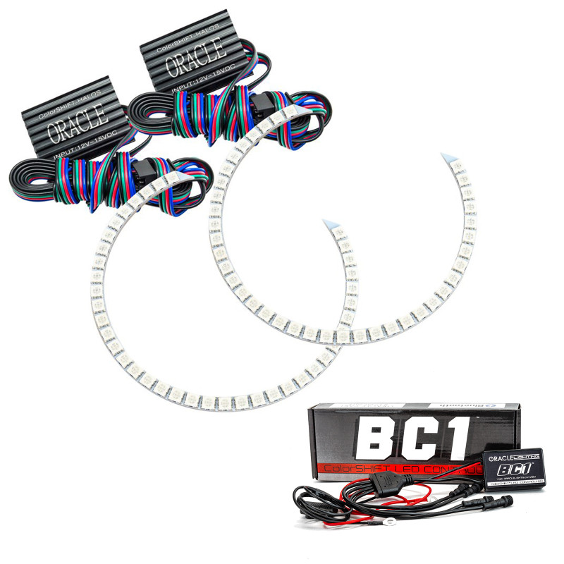 Oracle Honda Civic Sedan 06-11 Halo Kit - ColorSHIFT w/ BC1 Controller - 1333-335
