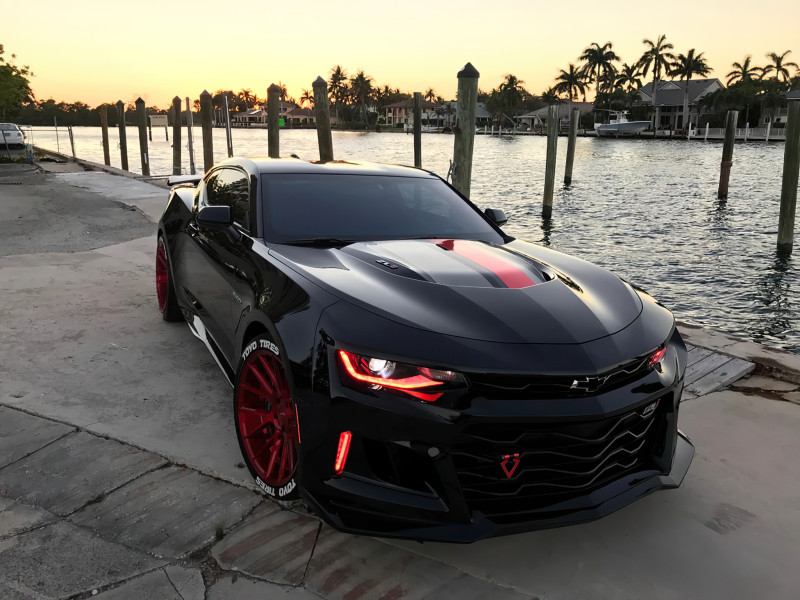 Oracle 16-18 Chevrolet Camaro RGB+W Headlight DRL Upgrade Kit - ColorSHIFT - 1345-330