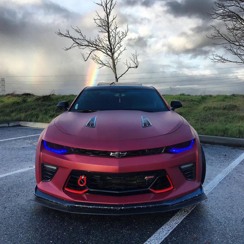 Oracle 16-18 Chevrolet Camaro RGB+W Headlight DRL Upgrade Kit - ColorSHIFT - 1345-330